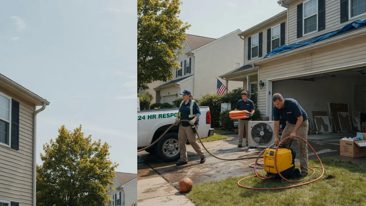 Emergency Water Damage Restoration in Manchester Center, VT near me